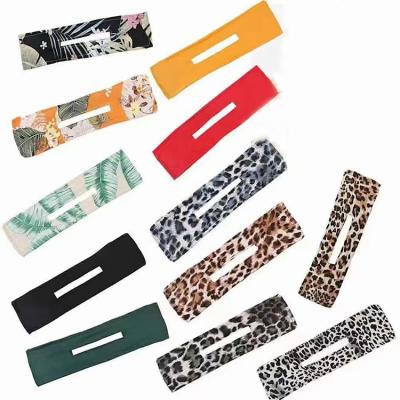 China Popular women fashion lady magic clip ponytail hairpin, lazy print hair curler hair accessories. for sale