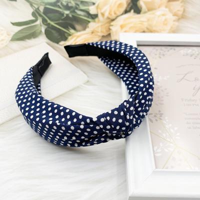 China New Arrival Fashion Women Cloth Art Knot Wash Face Headbands Hair Circle Ladies Hair Accessories for sale