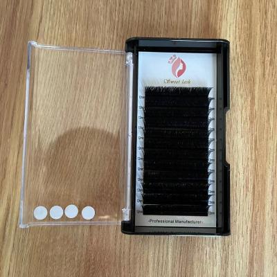 China 0.05mm V Volume Natural Eyelash Extensions With Top Quality for sale