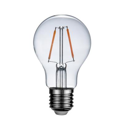 China Simple Modern A60 LED Filament Bulb Floor Lamp E27 Dimmable Light Energy Saving Lamp E14 220V 1800K 2W 4W Bulb for sale