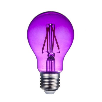 China High quality modern single 220v E26 A60 4W 6W 8W LED filament dimmable light bulb for sale