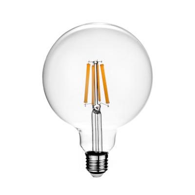 China Simple Modern LED Filament Light Bulb Is Not G125 4W Dimmable Multicolor E27 Glass Base for sale