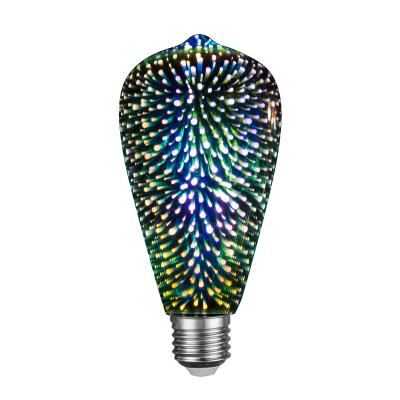 China High quality modern simple LED fireworks firework bulb 3d lighting light bulb for sale