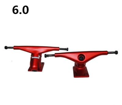 China Adult SKATERGEAR 6.0 Inch CNC Precision Double Kingpin Longboard Trucks for sale