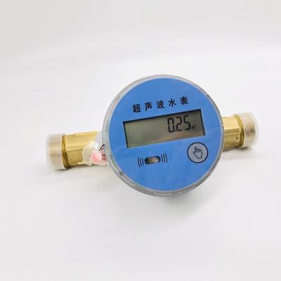 China Remote Control Ultrasonic Wireless Water Meter Digital liquid crystal for sale