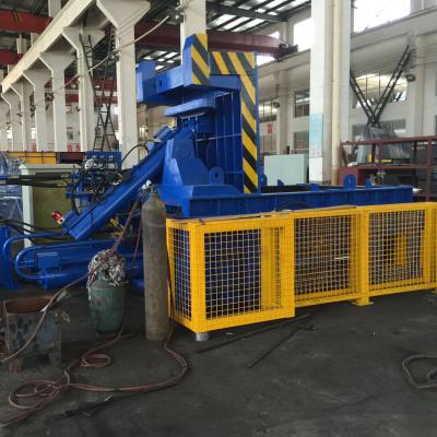 China Building Material Shops South American Market Scrap Car Hydraulic Press Used Metal Recycling Machine Equipment Made In BSGH en venta