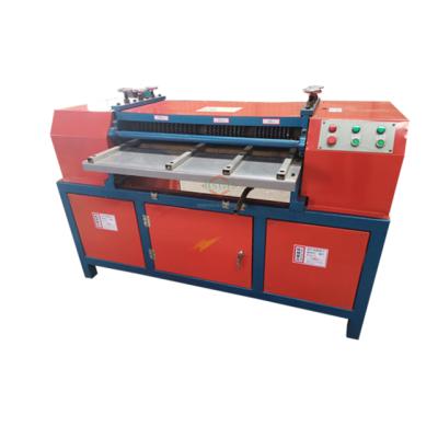 China Metal Recycling Hot Selling Scrap Radiator Peeling Machine Radiator Machine Copper Heat Sink For Sale for sale