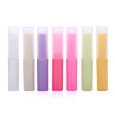 China Personal Care 100pcs/lot 4g Korean Empty Liquid Lipstick Tube PP Pink Lip Tubes Makeup Container Packaging Custom Logo for sale