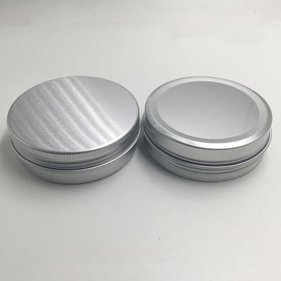 China 100g Cosmetic Aluminum Jar Box Cream Face Cream Packaging Container Hand Cream Aluminum Box Matel for sale