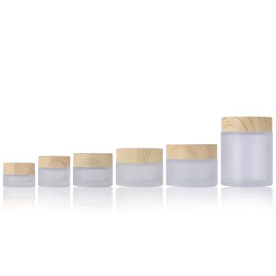 China Matte Makeup Packing Cosmetic Container 100pcs/lot 5g Clear Sample Clear Cream Jar Froseted Skin Care Clear Sample Packing Box for sale