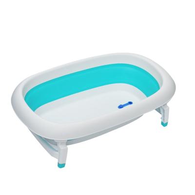 China Large New Products Baby Bathtub Sit-Lie Eco Foldable Baby Bathtub Universal Folding Foldable Newborn Baby Friendly for sale