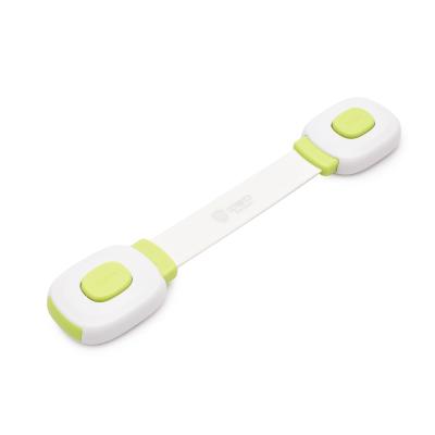 China Fashion Child Safety Strap Locks For Fridge, Cabinets, Drawers, Dishwasher, Toilet, Adhesive No Drilling for sale