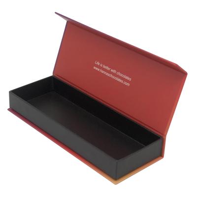 China Handmade Customizable Printing Hot Stamping Magnetic Sign Book Shape Box Jewelry Closure Gift Box Packaging for sale