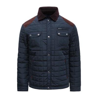 China QUICK DRY Plus Size Mens Jackets Quilted Fabrics Jacket Plaid Coat for sale