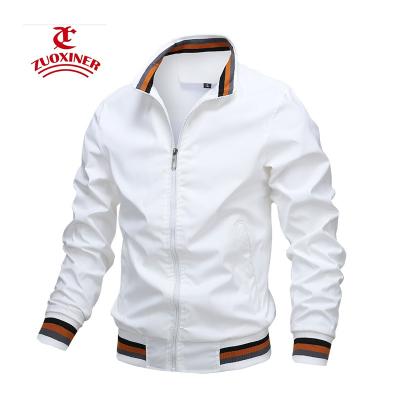 China High Quality QUICK DRY Mens Printed Bomber Jacket Featuring With Zipper Pockets for sale