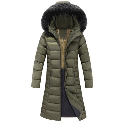 China Wholesale High Quality Women's Down Fur Collar Jacket Winter Thickened Coat QUICK DRY for sale