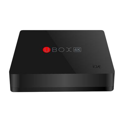 China Black 4K x 2K Smart Quad Core Android TV Box Ethernet 10 / 100M LAN Support BT 4.0 for sale