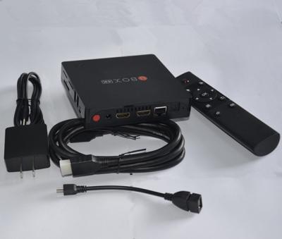 China Full HD Android Amlogic Quad Core TV Box Support Miracast / DLNA / Ethernet / USB2.0 for sale