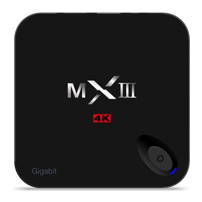 China MXIII-G Amlogic S812 XBMC/KODI-Gigabit-Ethernet Viererkabel-Kern 4K Videoandroid Fernsehkasten-1000M zu verkaufen