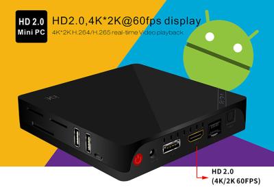 China i68 slimme TV-Doos HD RK3368 64 Beetjes de Androïde 5.1 van HD2.0 4K * 2K@ 60fps Vertonings Te koop