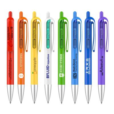 China Office Promotional Pen Stationery High Quality Printed Plastic Set Promotional Pen Ball Point Pen Customize for sale