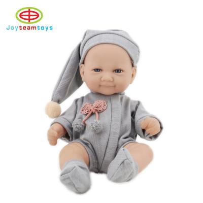 China stuffed & Wholesale Lifelike Realistic Children's Toys Girls 11 Inch Vinyl Plastic Toy Newly Designed Cotton Plush Doll for sale