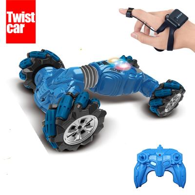 China RC Model RC Twisting With 2 Outer Drifting Remote Control Car Radio Control Car Watch Sensor Drift Twist Car Stunt for sale