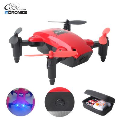 China Portable Radio Control Mini Foldable Toy Quadcopter 2.4G RC Selfie Drone for sale