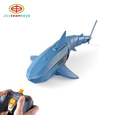 China Waterproof Swimming Forward 2.4G Remote Control Animals Toys RC Shark In Water River for sale