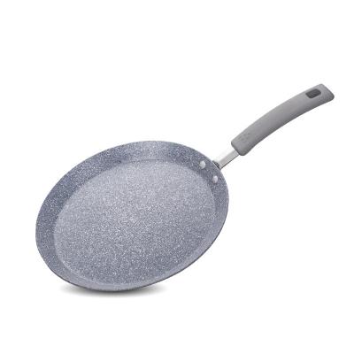 China Viable Non-Stick Round PanStone Cookware Granite Coating Omelet Pan Griddle Pan Pancake Pan Frying Pan for sale