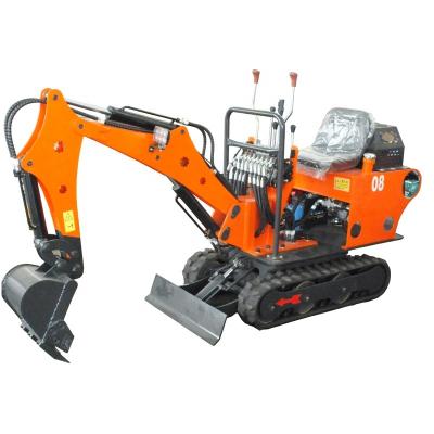 China Building Material Shops 0.8 Ton Mini Excavator for sale