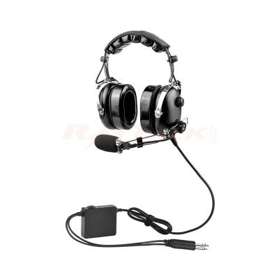 China Professional Communication Aviation Intercom Headset ANR Active Noise Canceling Headset For Airplane Pilots for sale