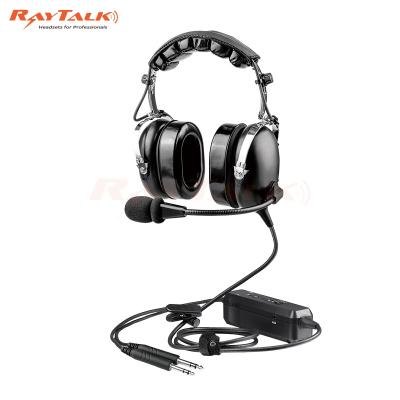 China Headband RayTalk ANR Noise Canceling Pilot Headset General Aviation Headset With Blue-tooth Adapter for sale