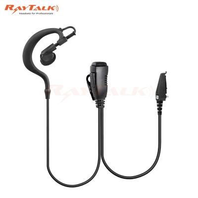 China G Shape Earpiece Security Guard Comfortable Wearing Earphones For PNC380 Hy-tera Radio With 3.5mm Connector for sale