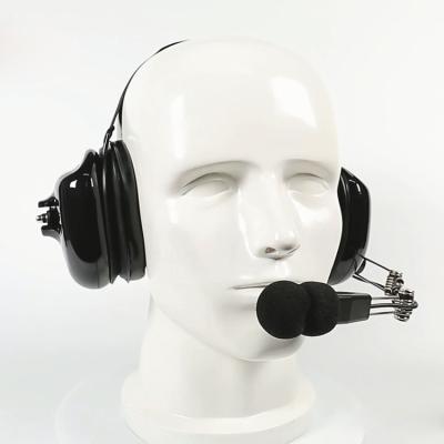 China New Fast Cable Tactical Racing Headset Rugged Radio Noise Canceling Headset For Hytera PT580H for sale