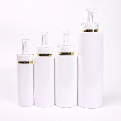 China Cosmetic For And Conditioner Eyelash Extension Shampoo Bottles Acrylic Bottle Pump for sale