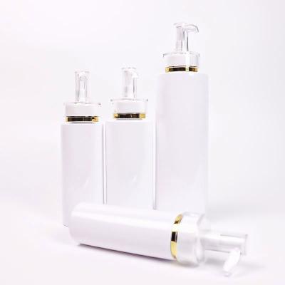 China Cosmetic Shampoo And Conditioner Empty 100ml Pump Bottle for sale