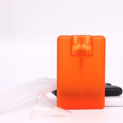 China Daily Supplies Antibacterial Black Square Plastic Spray Credit Card Bottle for sale