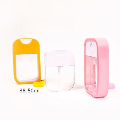 China New Style 50Ml Shape Cosmetic Credit Card Disinfecting Sprayer Bottles Creditcard Spray Bottle for sale