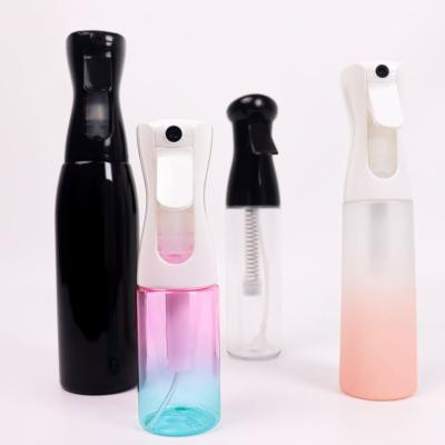 China Personal Care 200Ml Pet Continuous Fine Mist Cosmetic Spray Bottle for sale