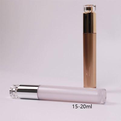 China Airless Dispenser Bottles New Design Empty Airless Pump Bottle 15ml Refillable Eye Cream Roller Bottles for sale