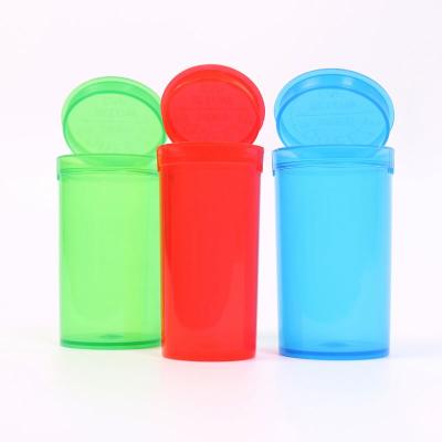 China Empty Medicine Prescription Bottles With Lids Plastic 20 Dram Pill Vials for sale