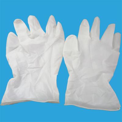 China Disposable Natural Rubber Natural Rubber Examination Rubber Gloves for sale