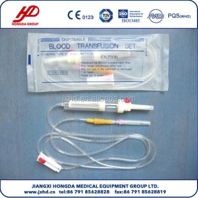 China PVC or DEHP FREE or PVC FREE or opaque transfusion set for single use for sale