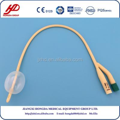 China 100% Natural Latex Disposable Two Way Latex Foley Catheter for sale