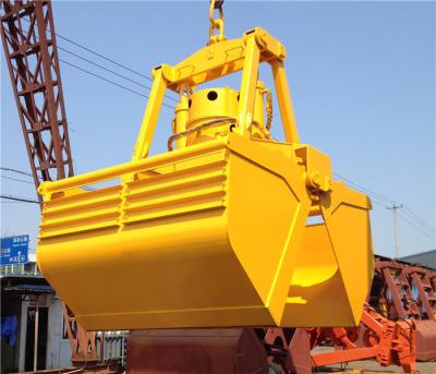 China Marine Electro Hydraulic Clamshell Grabs For Crane Cargo Handling Equipment for sale