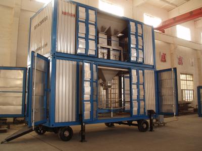 China Containerized Mobile Weighing and Bagging Machine Dust Collector Hopper for Cargo Loading for sale