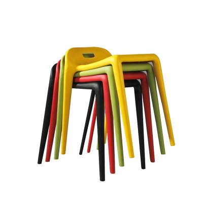 China stool home & Wholesale Small Ottoman Living Room Stool Full Home Style Plastic Stacking Chair Furniture New Modern Living Room Plastic Stacking Stool for sale