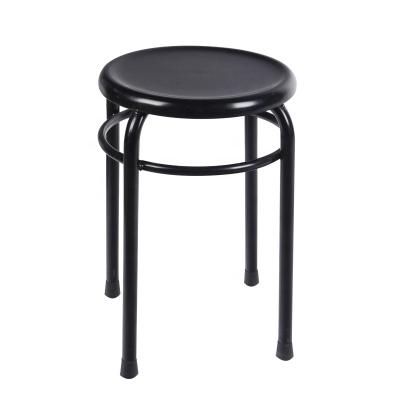 China Professional Manufacturer& Modern Design Furniture Cheap Metal Stool NO.1189 Iron Dining Living Room Furniture Hot Sale China High Selling Metal Stool Modern Backless Chair for sale