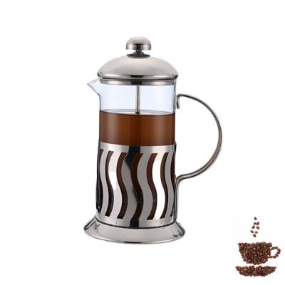 China Sustainable Low Price Stainless Steel Private Label Customized French Press Coffee Mug for sale